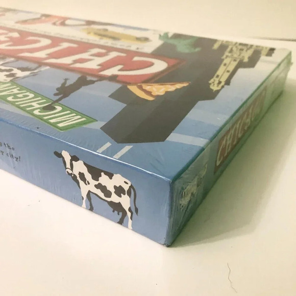 Chicago In A Box Board Game Late for the Sky Monopoly Style Game - Picture 5 of 11